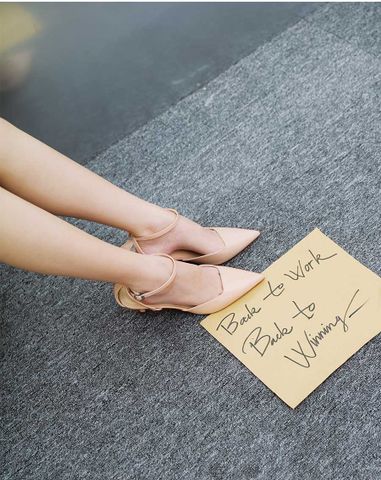  Giày Cao Gót Cao Gót Mũi Nhọn 