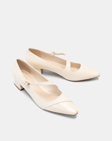  Giày Cao Gót Đắp Chéo 