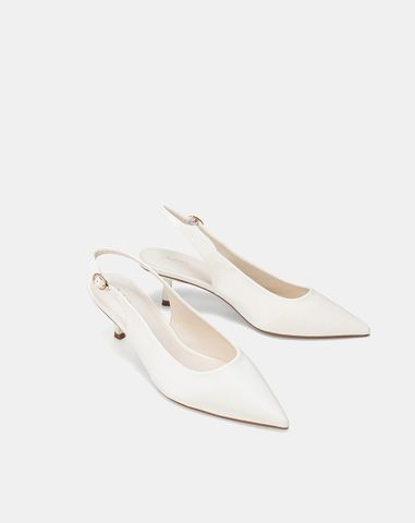  Giày Cao Gót Slingback Pump Tối Giản 