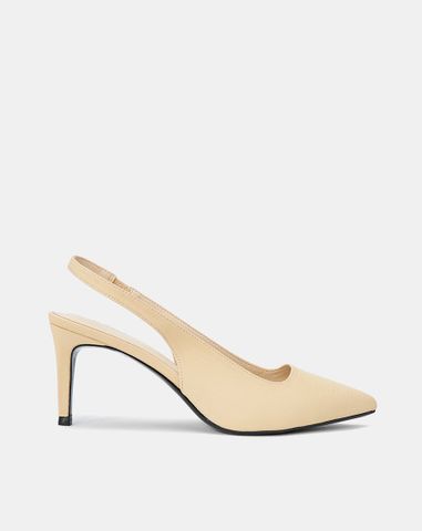 Giày Cao Gót Cao Gót Slingback Mũi Nhọn Gót Thanh 