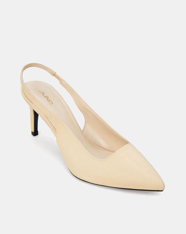  Giày Cao Gót Cao Gót Slingback Mũi Nhọn Gót Thanh 
