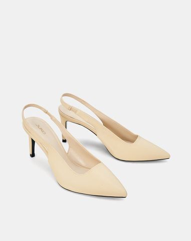  Giày Cao Gót Cao Gót Slingback Mũi Nhọn Gót Thanh 
