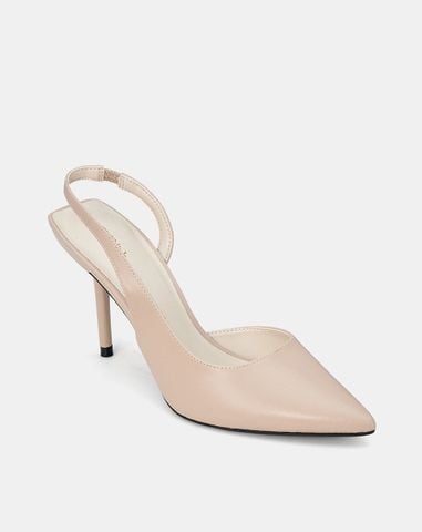  Giày Cao Gót Slingback Gót Thanh 