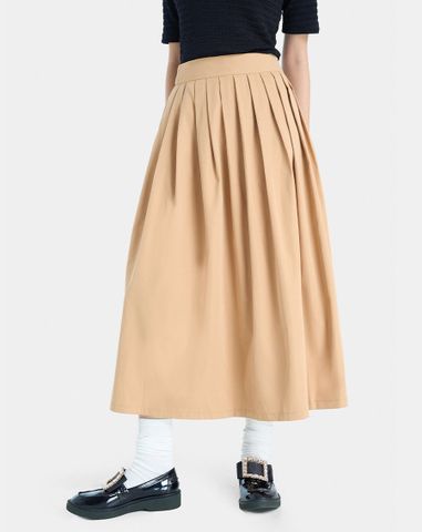  Chân váy Midi Xếp Li 