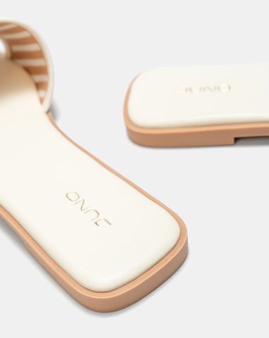  Giày Sandal Quai Dệt Pattern Sọc 