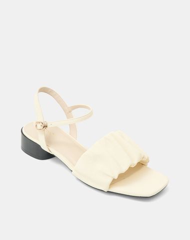  Giày Sandal Quai Ngang Bèo Nhún 