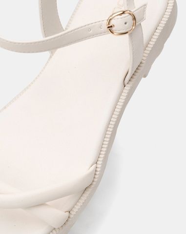  Giày Sandal Bệt Quai Xoắn 
