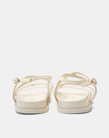  Giày Sandal Đế Bệt Quai Mảnh Chéo 