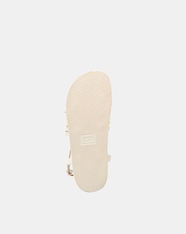 Giày Sandal Đế Bệt Quai Mảnh Chéo 