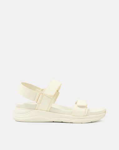  Giày Sandal Đế Thể Thao Quai Ngang Bản Lớn 