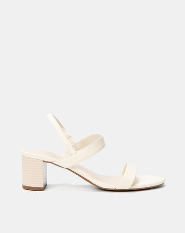  Giày Sandal Gót Vuông Basic 