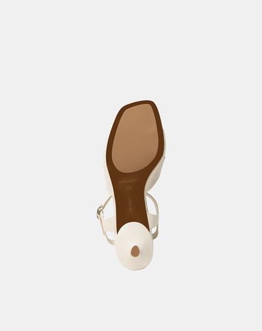  Giày Sandal Gót Nhọn Đắp Quai Chéo 