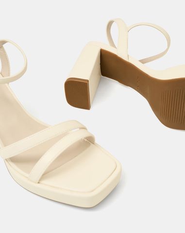  Giày Sandal Có Đúp Phối Quai Dây 