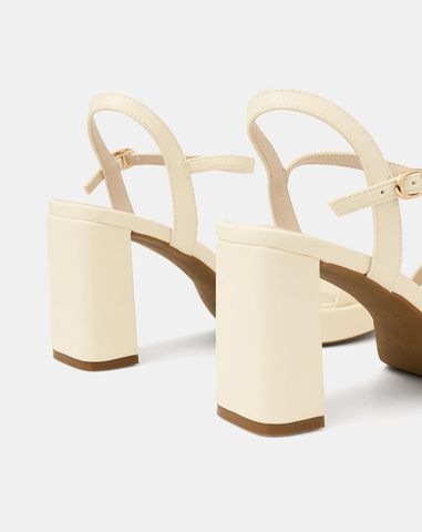 Giày Sandal Có Đúp Phối Quai Dây 