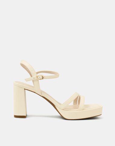  Giày Sandal Có Đúp Phối Quai Dây 