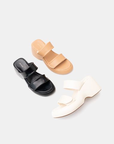  Giày Sandal Xuồng Quai Dán 