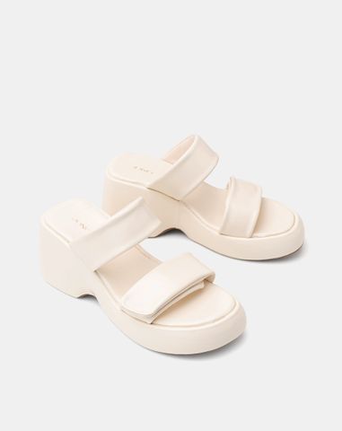 Giày Sandal Xuồng Quai Dán 