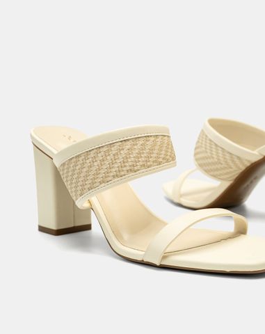  Giày Sandal Phối Quai Họa Tiết 