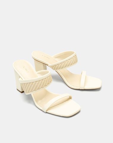  Giày Sandal Phối Quai Họa Tiết 