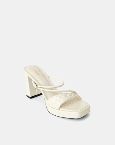  Giày Sandal Đế Đúp Quai Chần Bông 