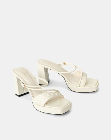  Giày Sandal Đế Đúp Quai Chần Bông 