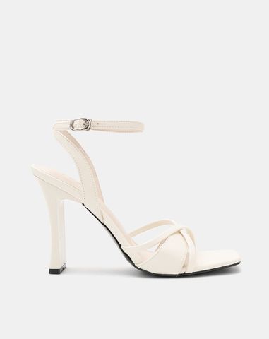  Giày Sandal Cao Gót Quai Chéo 