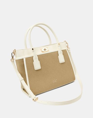  Túi Xách Lớn Tote Trang Trí Khoá 