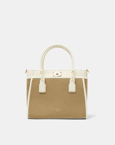  Túi Xách Lớn Tote Trang Trí Khoá 