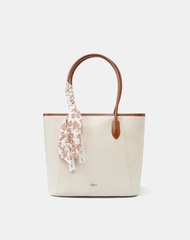  Túi Xách Lớn Tote Bag Thắt Khăn Trang Trí 