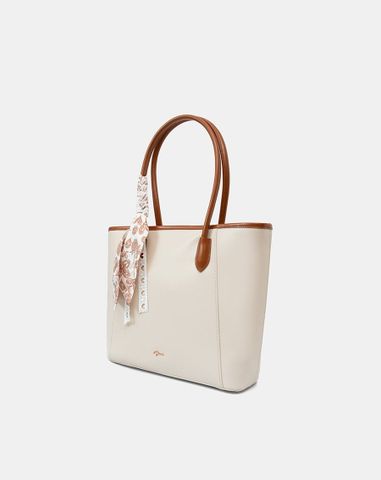  Túi Xách Lớn Tote Bag Thắt Khăn Trang Trí 