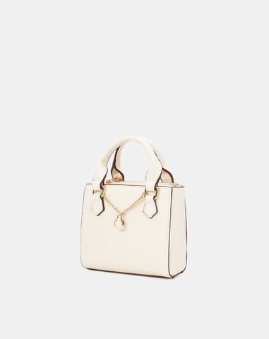  Túi form vuông dây xích trang trí 