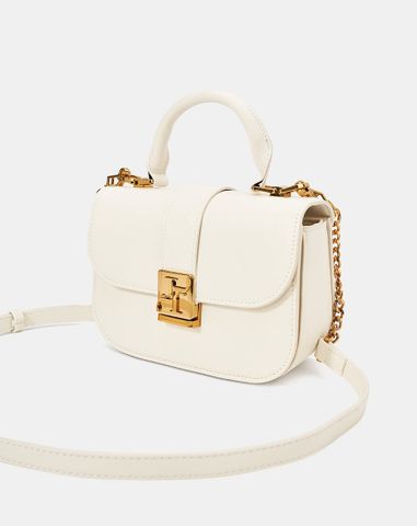  Túi Xách Nhỏ Gusset Dập Hoạ Tiết 