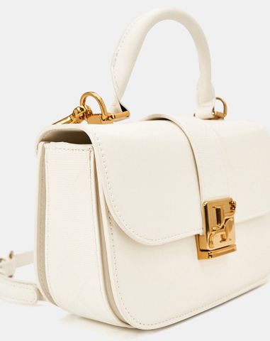  Túi Xách Nhỏ Gusset Dập Hoạ Tiết 