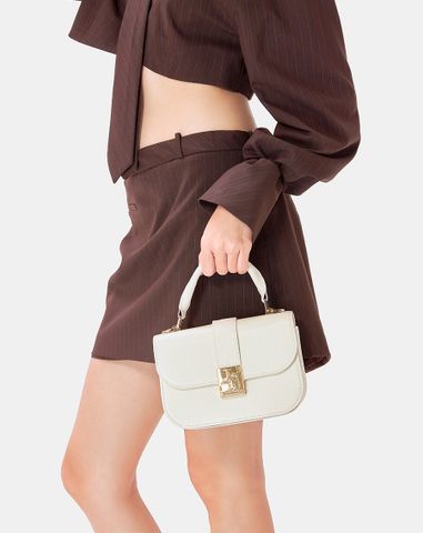  Túi Xách Nhỏ Gusset Dập Hoạ Tiết 