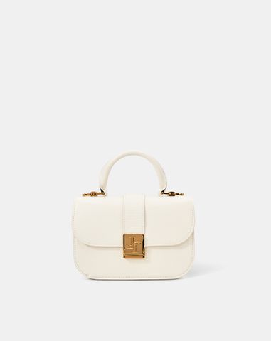  Túi Xách Nhỏ Gusset Dập Hoạ Tiết 