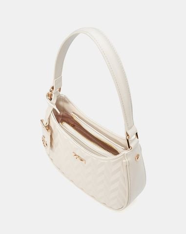  Túi Xách Nhỏ Hobo Dập Hoạ Tiết Phối Charm 