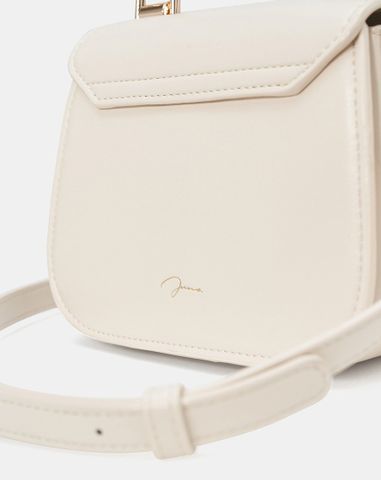  Túi Xách Nhỏ Xách Nhỏ Top Handle Dập Hoạ Tiết Phối Charm 