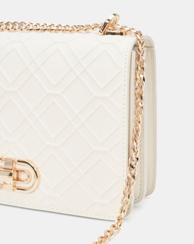  Túi Xách Nhỏ Khoá Put Dập Hoạ Tiết 