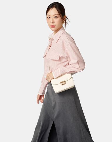  Túi Xách Nhỏ Phối Khoá Trang Trí 