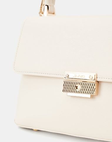  Túi Xách Nhỏ Top Handle Phối Khoá 