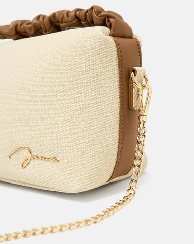  Túi Xách Nhỏ Form Mềm Tay Cầm Nhún 