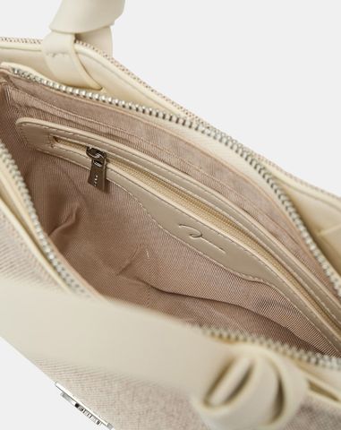  Túi Xách Nhỏ Phối Tay Cầm Xoắn 