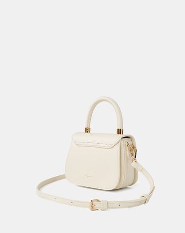  Túi Xách Nhỏ Top Handle Phối Khoá Xoay Trang Trí 