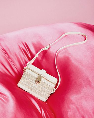  Túi Xách Nhỏ Vanity Case Thêu Logo Juno 