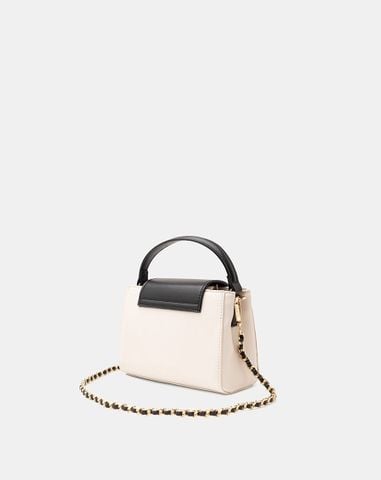  Túi Xách Nhỏ Top Handle Dập Trang Trí 
