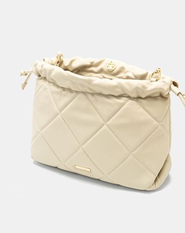  Túi Xách Nhỏ Rút May Chỉ Hoạ Tiết Quả Trám 