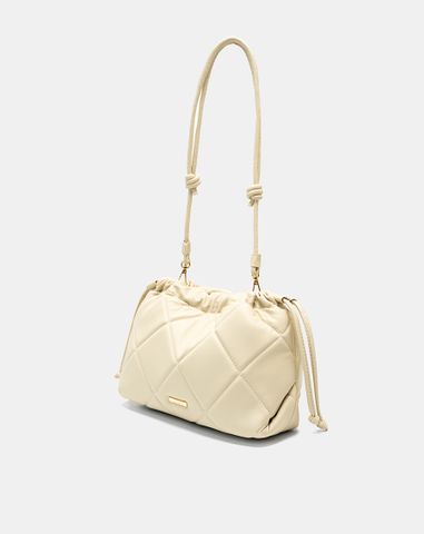  Túi Xách Nhỏ Rút May Chỉ Hoạ Tiết Quả Trám 