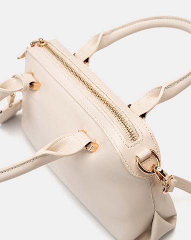  Túi Xách Nhỏ Top Handle Phối Charm 