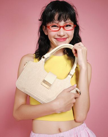  Túi Xách Nhỏ Phối Khoá Trang Trí 