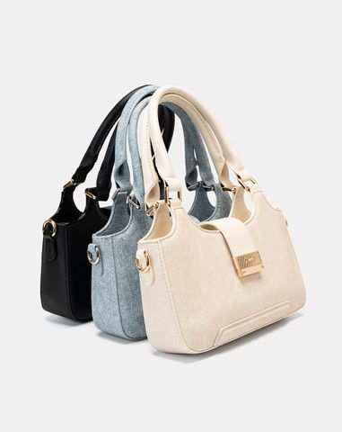  Túi Xách Nhỏ Phối Khoá Trang Trí 